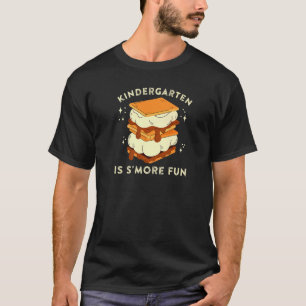 Kleuterschool Is Meer Fun Camping Kampvuur Kindere T-shirt