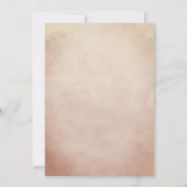 Kleuterschool Jongen Afstuderen Fox Kaart (Achterkant)