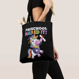 Kleuterschool Nailed It Eenhoorn Afstudeermuts Draagtas
