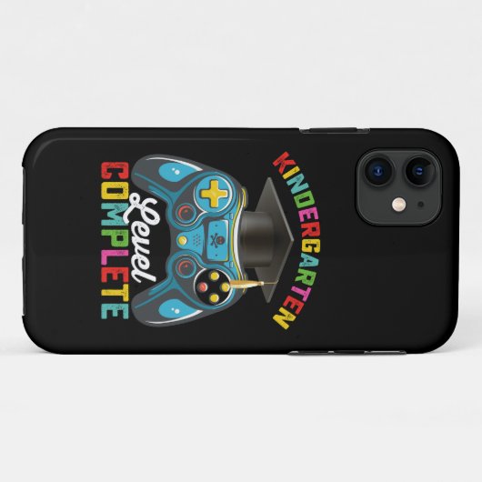 Kleuterschool niveau Compleet Afstuderen Gaming Case-Mate iPhone Case (Achterkant (horizontaal))
