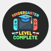 Kleuterschool niveau Complete Afstuderen CL 2025 G Ronde Sticker (Voorkant)