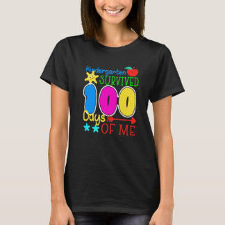 Kleuterschool overleefde 100 dagen van mij, grappi t-shirt