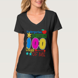 Kleuterschool overleefde 100 dagen van mij, grappi t-shirt
