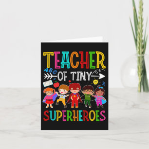 Kleuterschool Prek Leraar van Tiny Superheroes CKT Kaart