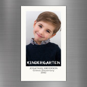 Kleuterschool schooljaar Keepsake foto magneet