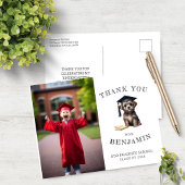 Kleuterschool Scruffy Puppy Dank u Post Kaart