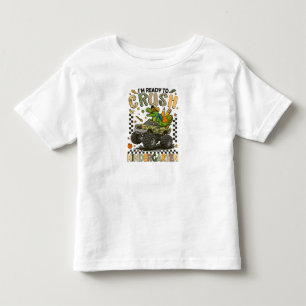 Kleuterschool Verpulveraar: Monstertruck Zelfvertr Kinder Shirts