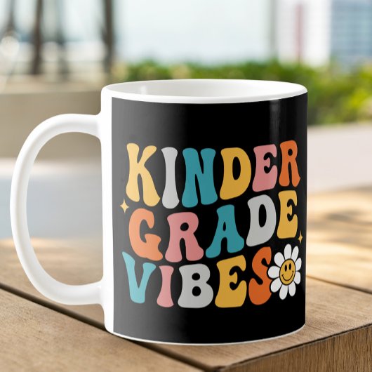 Kleuterschool Vibes Groovy Design Mok