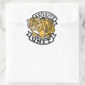 kleverig apparaat ronde sticker (Tas)