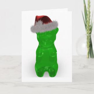 Kleverige Kerstmis Feestdagen Kaart