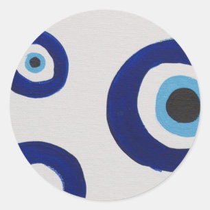 Kleverige Oog Cirkelstickers Ronde Sticker