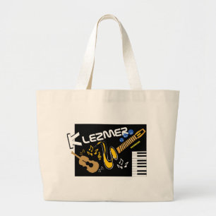 Klezmer Grote Tote Bag