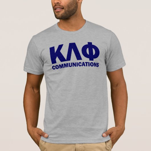 KLF Communicatie T-shirt (Voorkant)