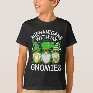 Klieren met mijn kabouters St. Patrick's Dag Kabou T-shirt