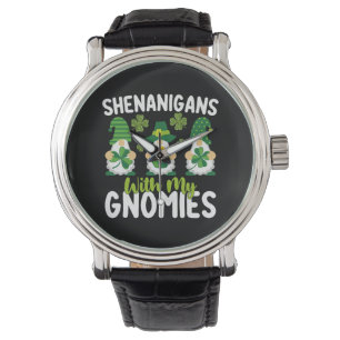 Kliergedrag Met Mijn Kabouters Dwerg St. Patrick's Horloge