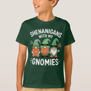 Klierstreken met mijn Gnomies St. Patrick's Day Ie T-shirt