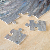 Kliffen bij Etretat | Lilla Cabot Perry Legpuzzel (Zijkant)