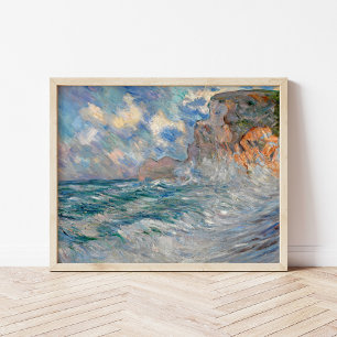 Kliffen bij Etretat   Lilla Cabot Perry Poster