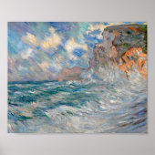 Kliffen bij Etretat | Lilla Cabot Perry Poster (Voorkant)