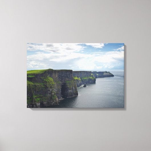 Kliffen van Moeder in Ierland canvas print (Voorkant)