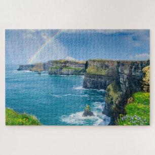 Kliffen van Moher Rainbow Ierland Legpuzzel