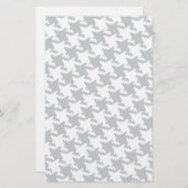 Klik aanpassen het Grijs in Uw Pluk van de Kleur v Briefpapier (Voorkant / Achterkant)