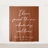 Klik hier als je de online foto van One Wedding Pr Wandkleed (Voorkant)