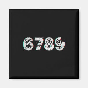 Klik Math Grap Grappig Verhaal 6 7 8 9 Retro 67 M Magneet
