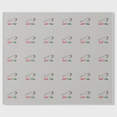 KLIK ME CANDY CANE CADEAUPAPIER (Vlak)