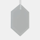 Klik op Aanpassen om het te wijzigen in uw eigen Glas Ornament (Voorkant Rechts)