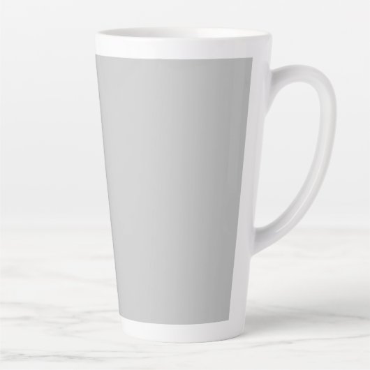 Klik op Aanpassen om het te wijzigen in uw eigen Latte Mok (Rechts)