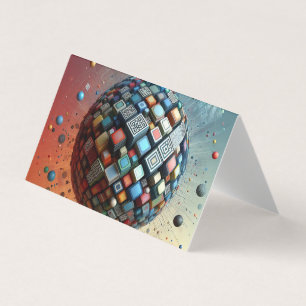 Klik op Aanpassen om het te wijzigen in uw eigen Visitekaartjes