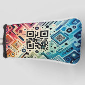 Klik op Aanpassen om naar uw eigen te veranderen Golfheadcover (Voorkant)