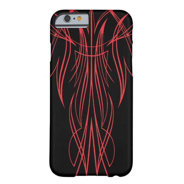 Klik op Black Pinstriped Iphone6-draagtas Case-Mate iPhone Case (Achterkant)