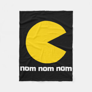Klik op de videogame Nom Nom Nom Fleece Deken