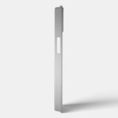 Klik op Silver Grey Metallic Design Monogramed Case-Mate iPhone Case (Achterkant / Rechts)