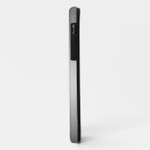 Klik op Silver Grey Metallic Design Monogramed Case-Mate iPhone Case (Achterkant/links)