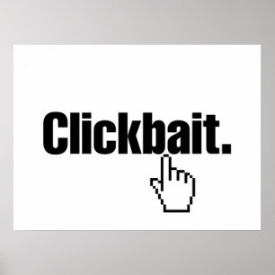 Klikbait. Poster