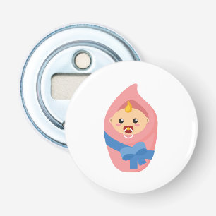 Klikker voor pasgeboren baby button flesopener