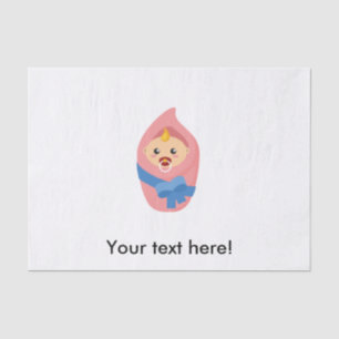 Klikker voor pasgeboren baby tissuepapier