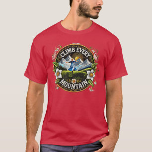 Klim elke berg Alpsheatre Sound of Music Muz T-shirt
