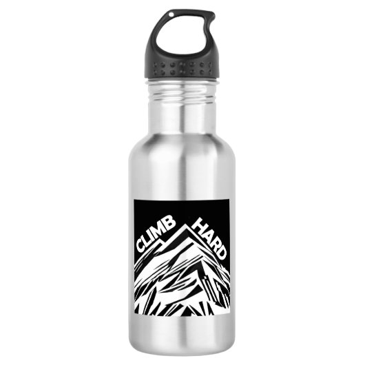 Klim hardbergbeklimmering waterfles  (Voorkant)