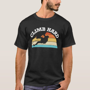 Klim Harde Klimmer Sport Klimmen Boulderen T-shirt