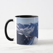 Klim in massieve Mont Blanc, Chamonix, Frankrijk Mok (Links)