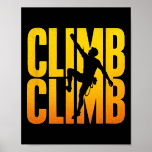 Klim Klim - Rotsklimavontuur Poster