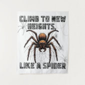 Klim naar New Heights Tapestry Wandkleed (Voorkant)