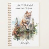 Klim over het hek Weekly Maandelijkse Kalender Planner (Voorkant)