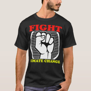Klimaatbescherming Milieu Gift Natuur Warming T-shirt