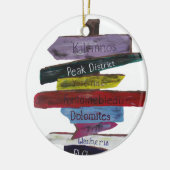 Klimaatbestemmingen Keramisch Ornament (Links)