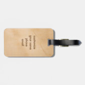 KlimaatCalico Kitten Bagagelabel (Achterkant horizontaal)